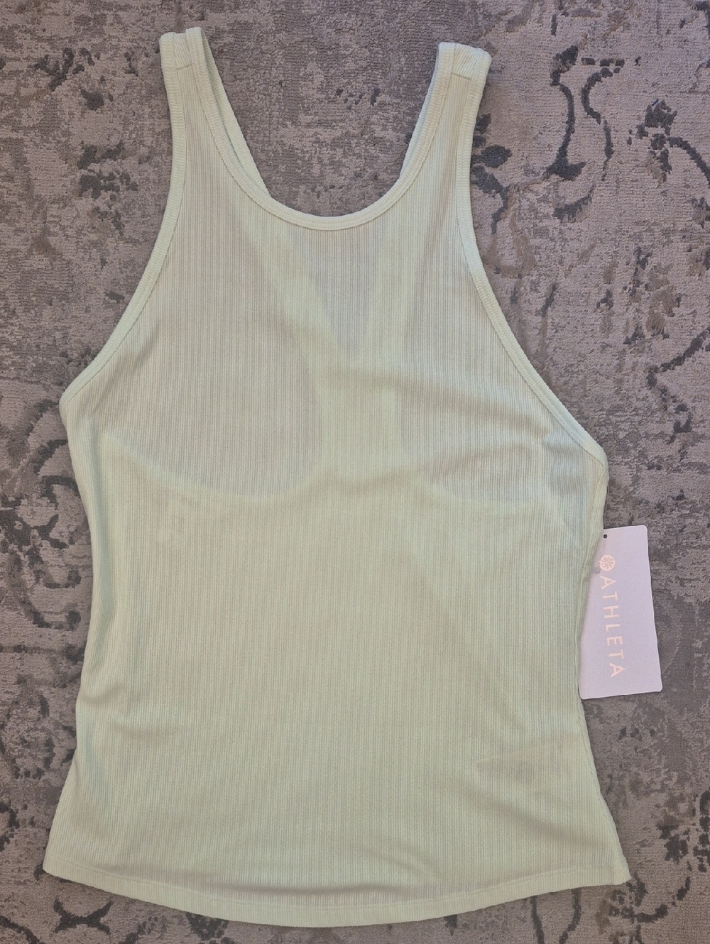 Athleta Signature Rib Y-Back Tank NWT